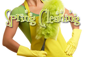 Green home cleaning, spring cleaning